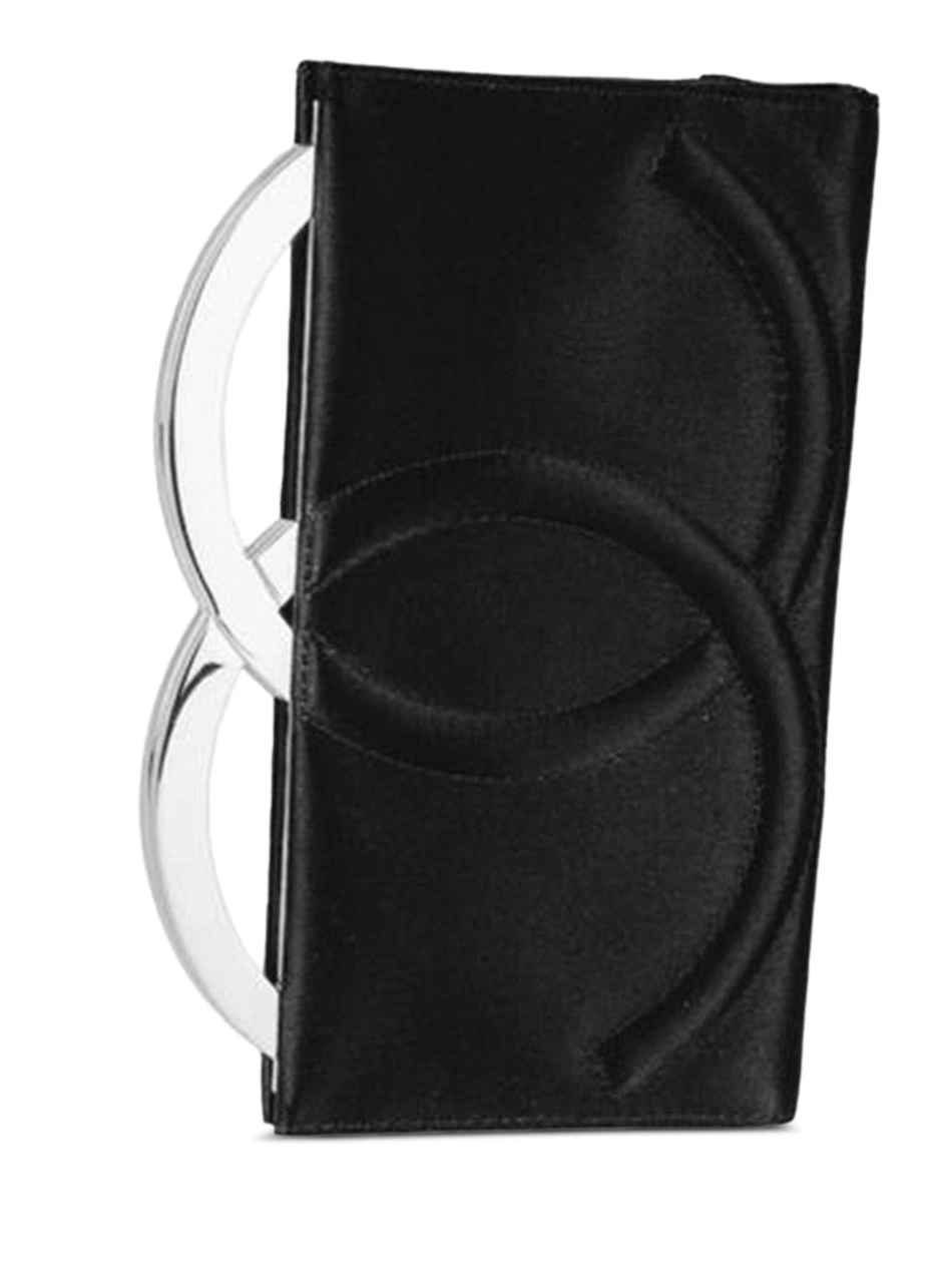 Affordable HOT SALE CC satin Women clutch 2004 bag CHANEL 0421